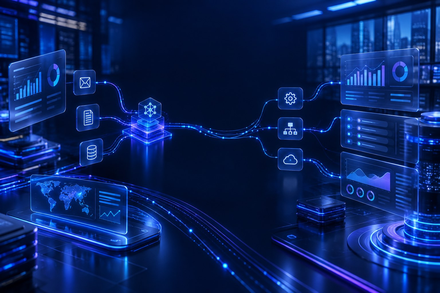 Veltriany connected AI network